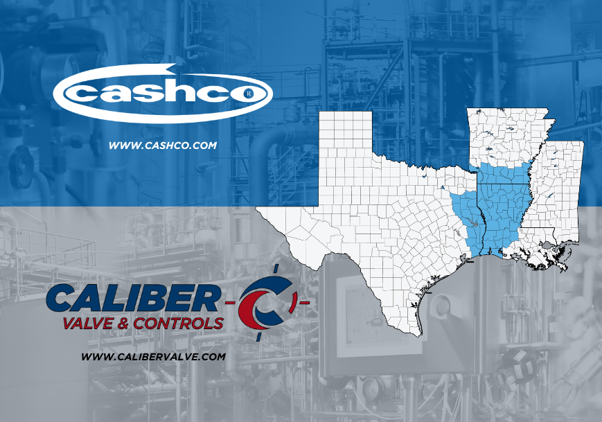 Cashco Assigns Caliber Valve & Controls